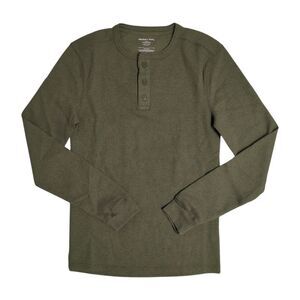 Express Men's Lightweight Crew Neck Regular Fit Sweater - Green